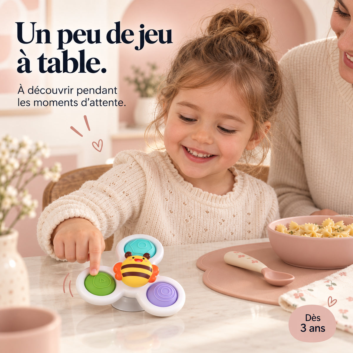 Jouets rotatifs à ventouse