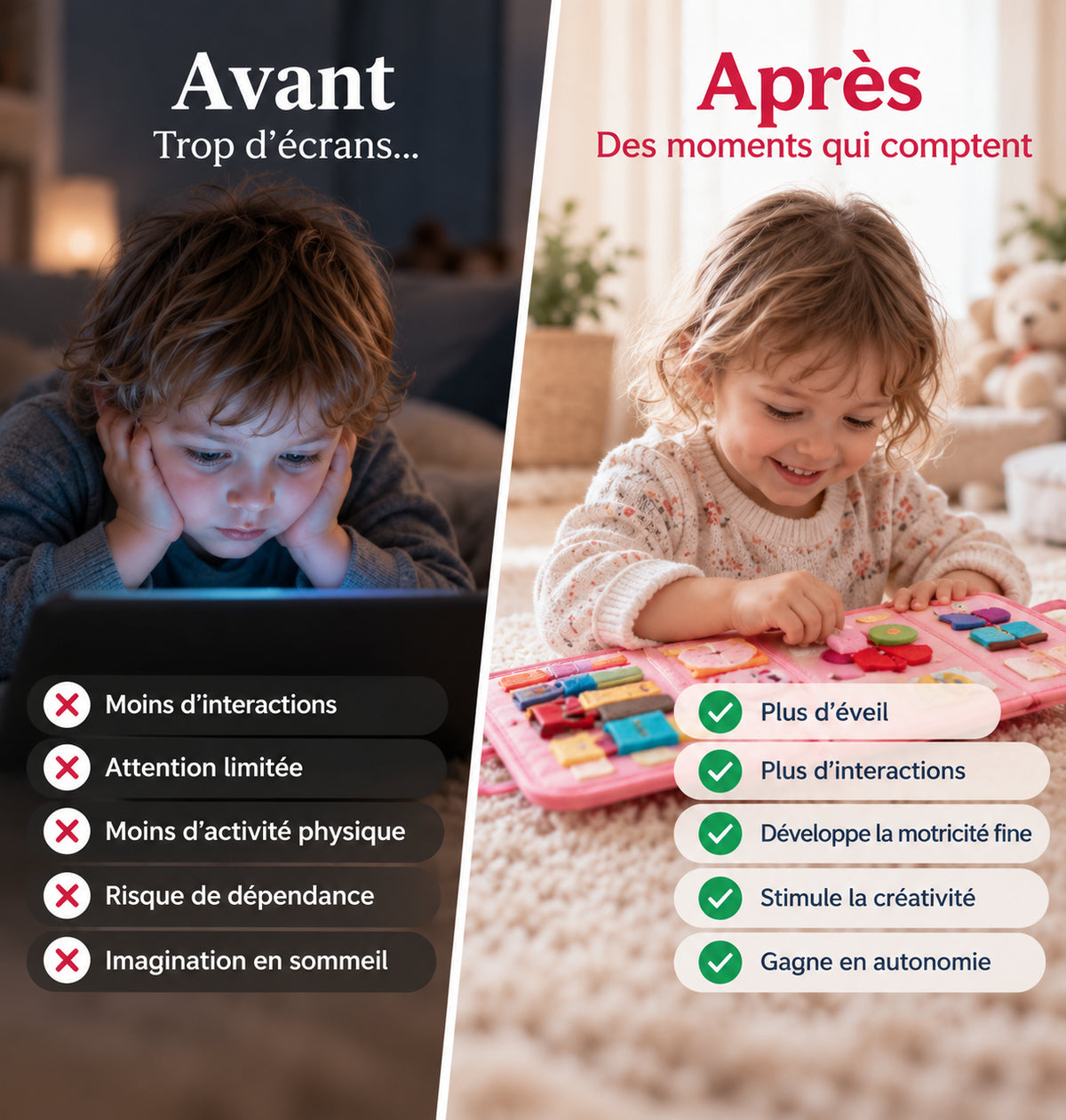 Livre d'activités Montessori