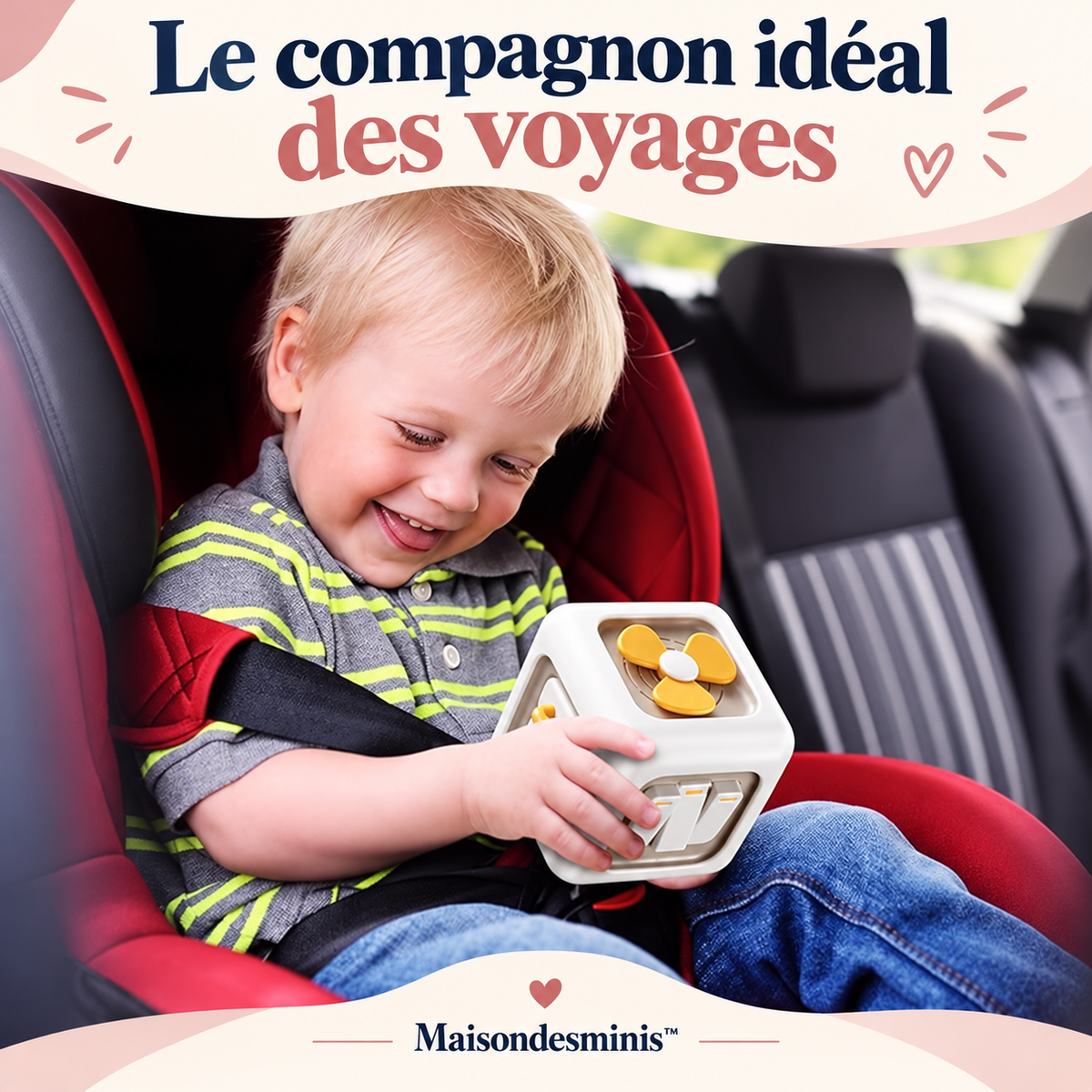 Cube d’activités Montessori Maisondesminis™